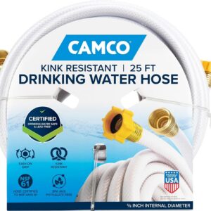 Camco TastePURE 25-Foot RV Drinking Water Hose Camco TastePURE 25-Foot RV Drinking Water Hose product image