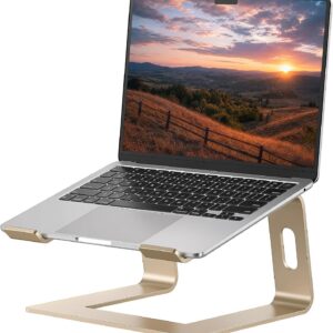 SOUNDANCE Laptop Stand, Aluminum Ergonomic Desk Riser product image