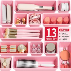 Canfanni 13 Pack Plastic Drawer Organizers Set product image