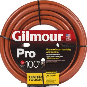 Gilmour Pro Commercial 3/4-inch x 100-foot Heavy Duty Water Hose Gilmour Pro Commercial 3/4-inch x 100-foot Heavy Duty Water Hose product image