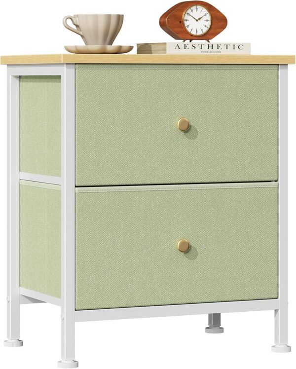Sweetcrispy Nightstand with 2 Storage Drawers Sweetcrispy Nightstand with 2 Storage Drawers product image
