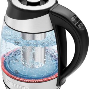 Chefman Electric Kettle with Temperature Control, 1.8L product image