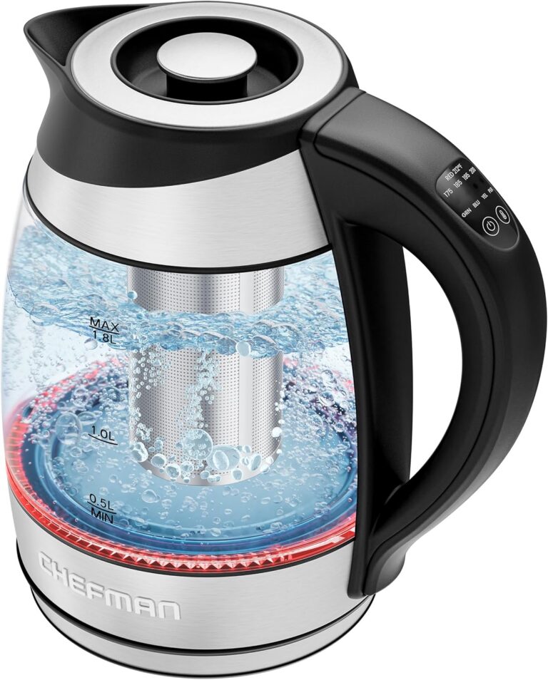 Chefman Electric Kettle with Temperature Control, 1.8L product image