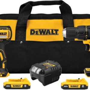 DEWALT 20V MAX Cordless Drill and Impact Driver Combo Kit (DCK277D2) product image