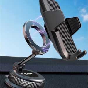 XBW Car Phone Mount with Magnetic Clip and Detachable Clamp product image