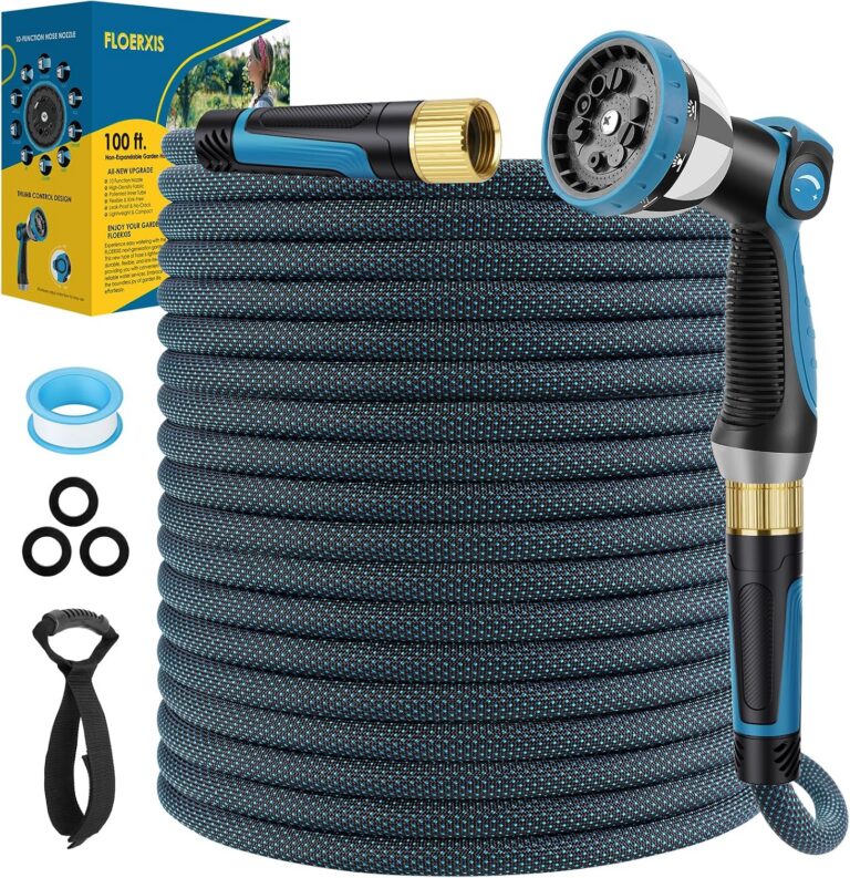 FLOERXIS Non-Expandable Garden Hose 100 FT product image