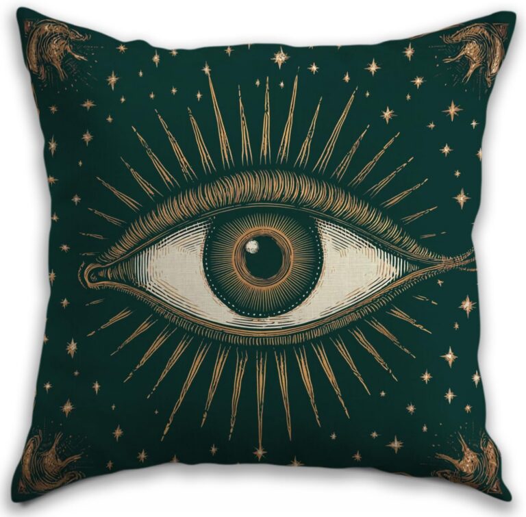 RBAFAO Gothic Floral Throw Pillow Cover product image