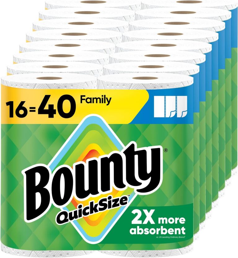 Bounty Quick Size Paper Towels, 16 Family Rolls product image